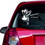 Car sticker - Baby on board 44